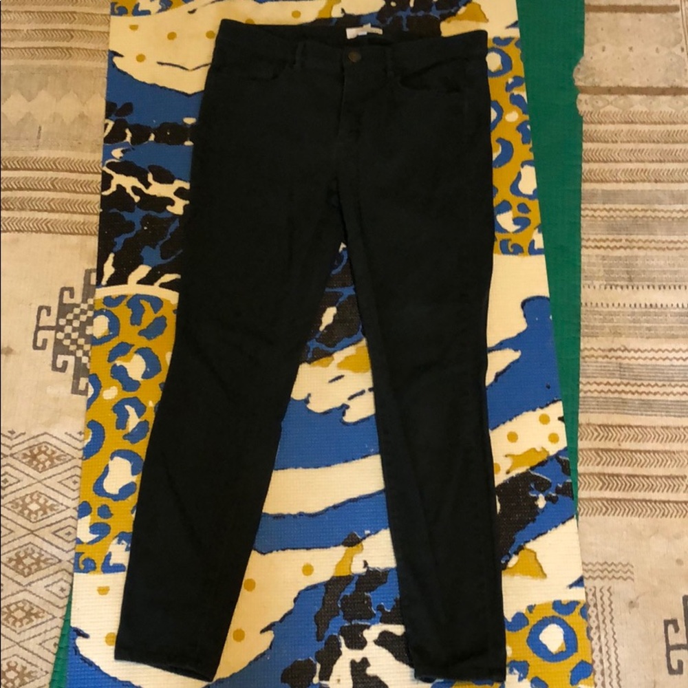 Dark green loft pants